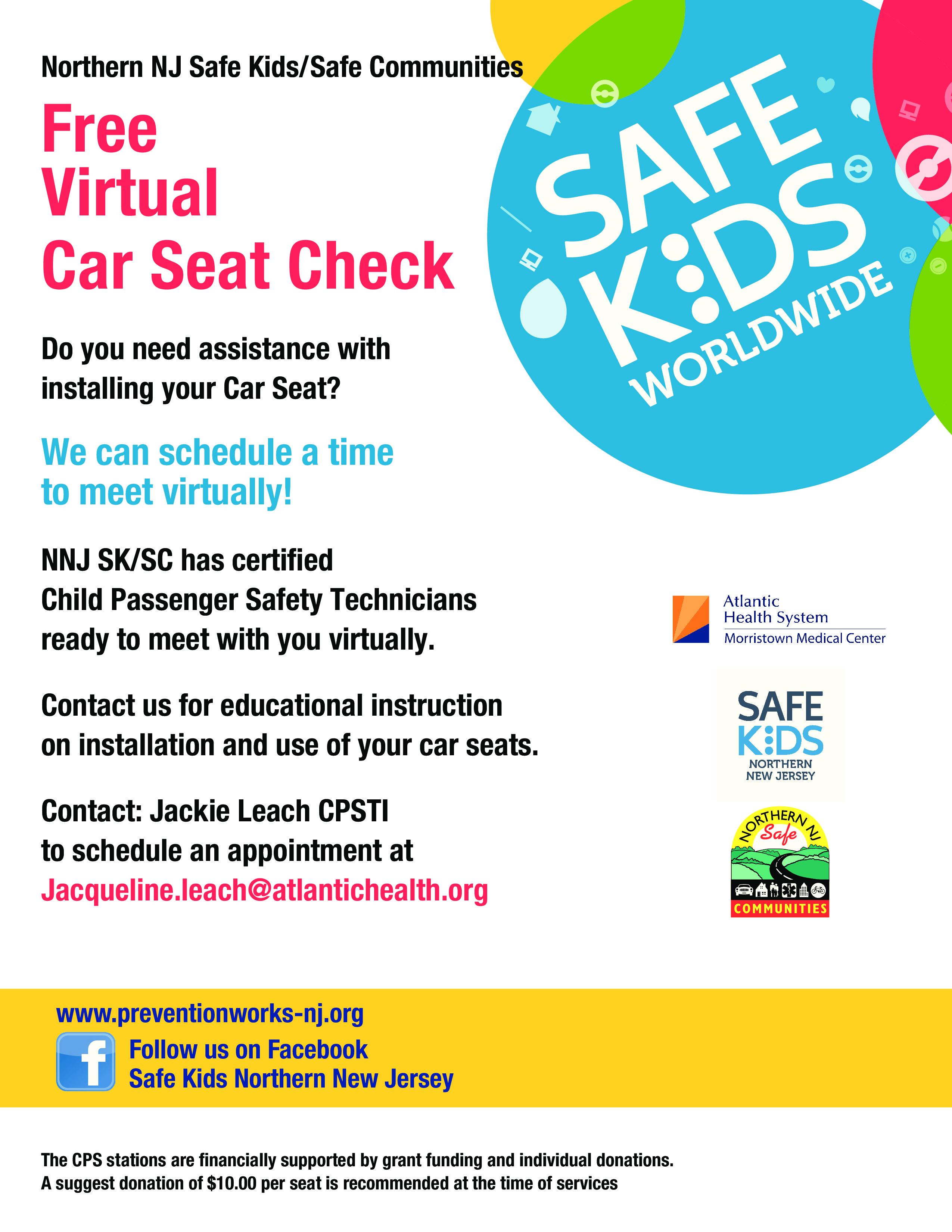 How to Schedule a Virtual Car Seat Check