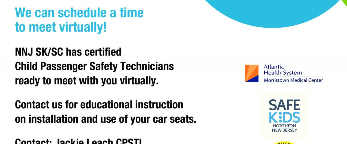 Virtual Car Seat Check, Car Seat Certification Nj